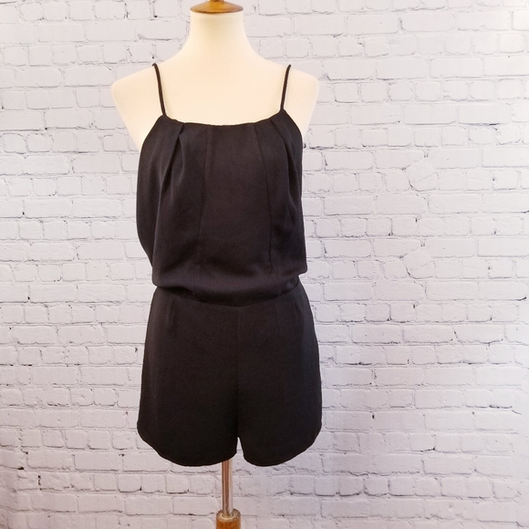 Six Crisp Days Mesh Back Romper, Size S - Picture 11 of 14